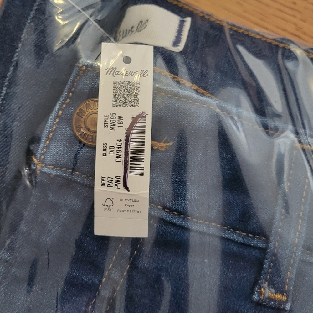 Madewell The Perfrct Vintage Wide-leg Jean - Harvey Wash + Comfort Stretch - Picture 9 of 9